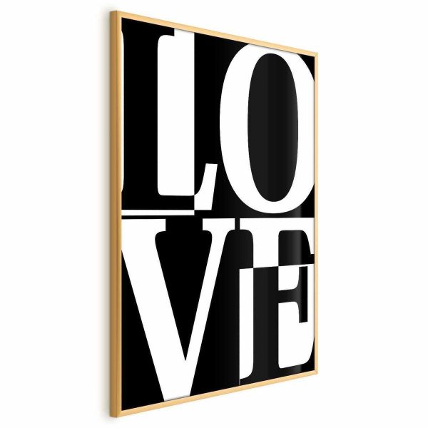 Poster - Black-and-White Love