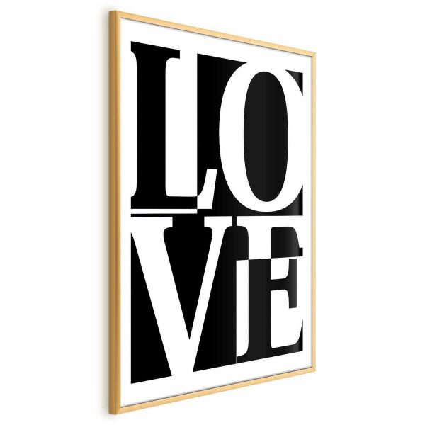 Poster - Black-and-White Love