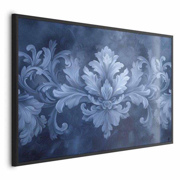 Poster - Blue Ornament in Cool Shades