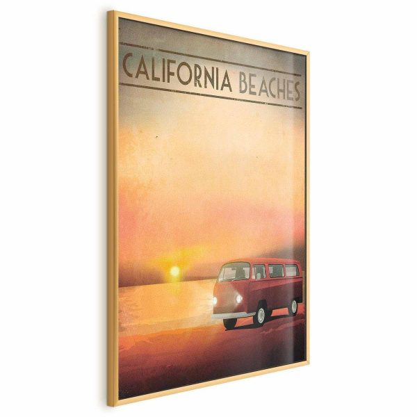 Poster - California Beaches