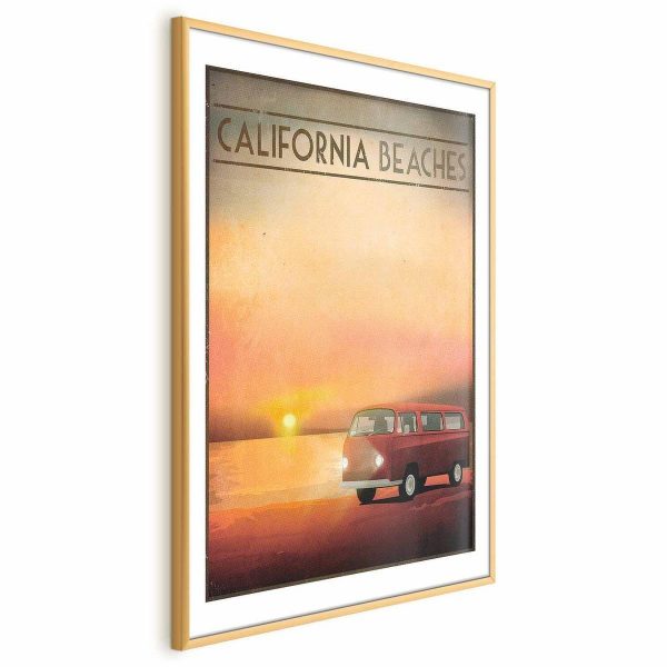 Poster - California Beaches