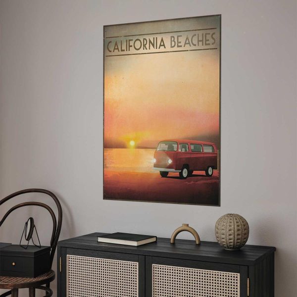 Poster - California Beaches