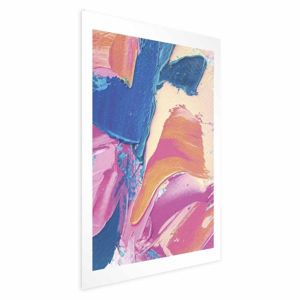Poster - Colorful Expression - strong contrasts in an energetic composition