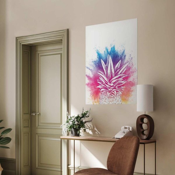 Poster - Colorful Pineapple