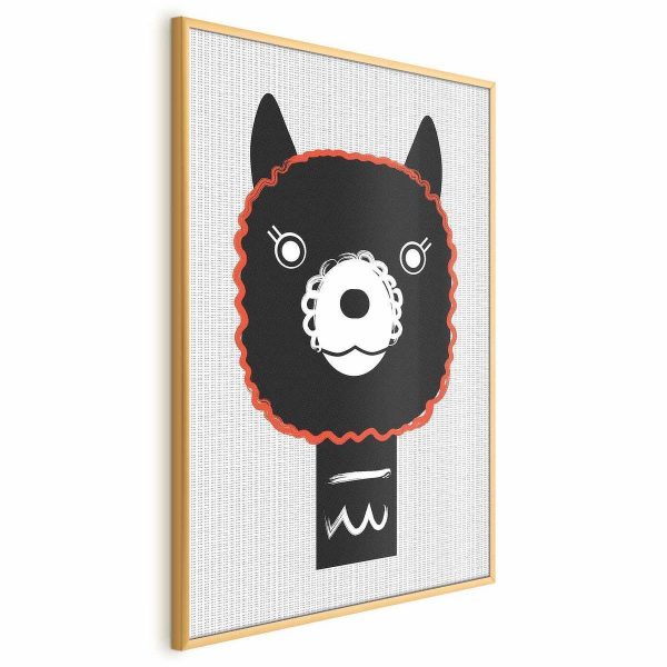 Poster - Decorative Alpaca