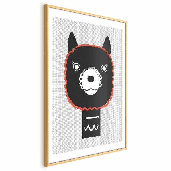 Poster - Decorative Alpaca
