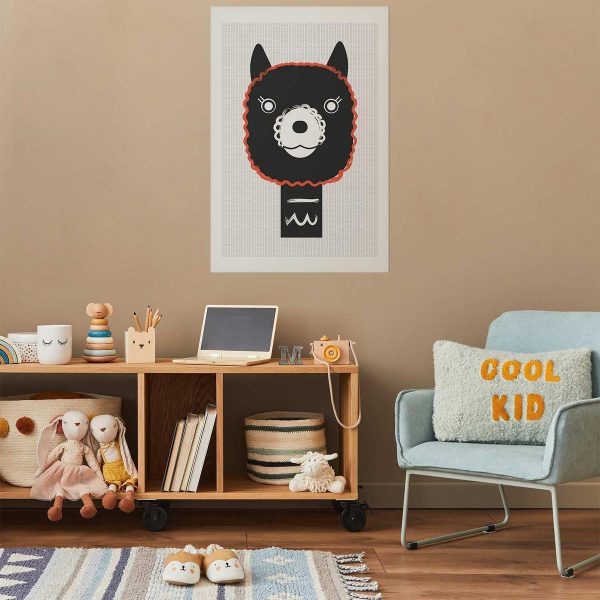 Poster - Decorative Alpaca