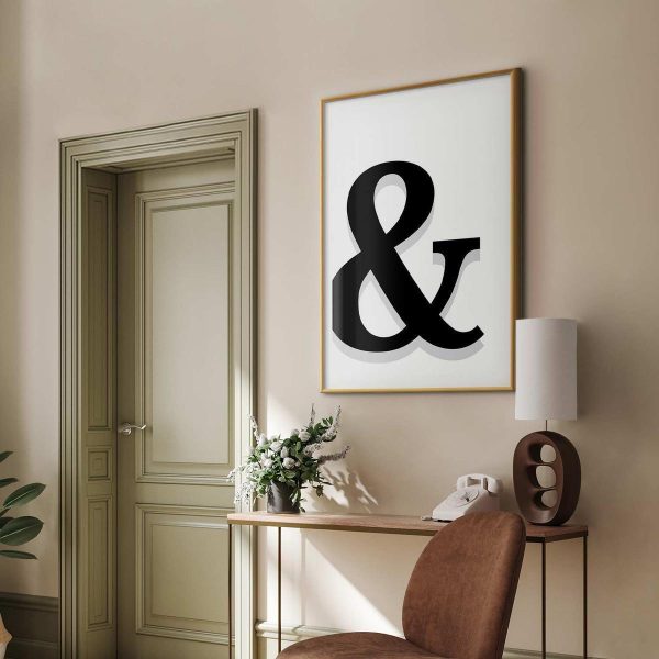 Poster - Decorative Letter