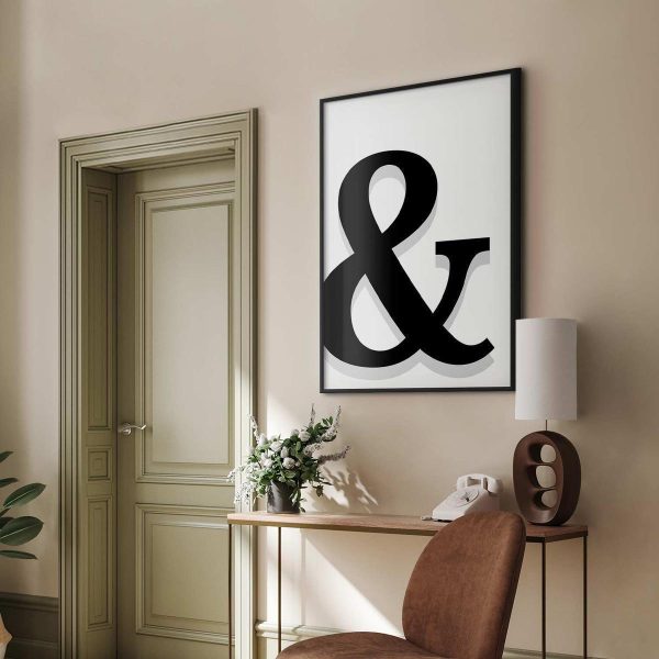 Poster - Decorative Letter