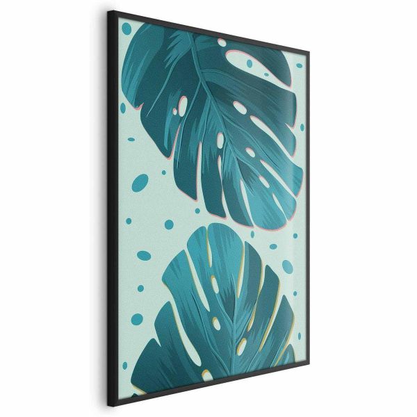 Poster - Dewy Leaves