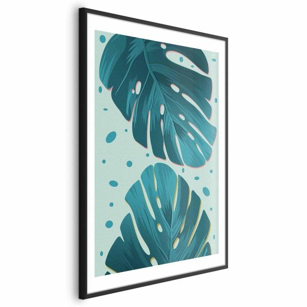 Poster - Dewy Leaves