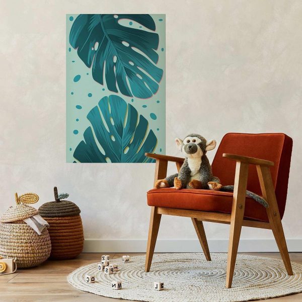 Poster - Dewy Leaves