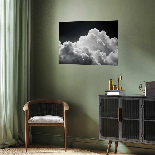 Poster - Discover the Infinite Play of Sunlight – Clouds and Shadows in the Sky