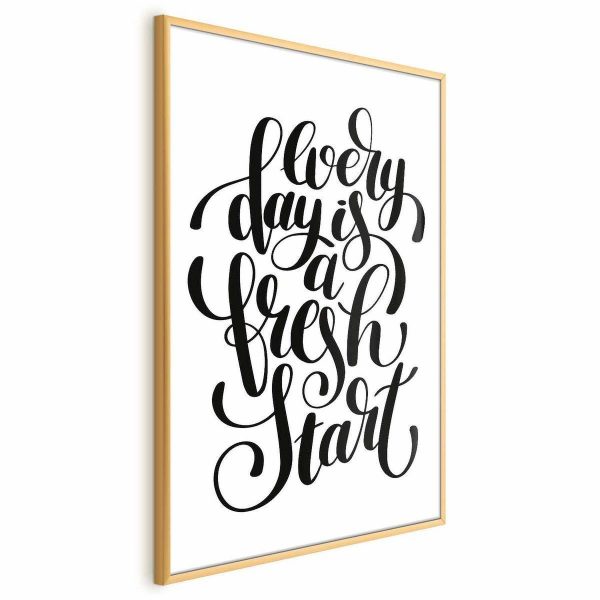 Poster - Every Day a Fresh Start
