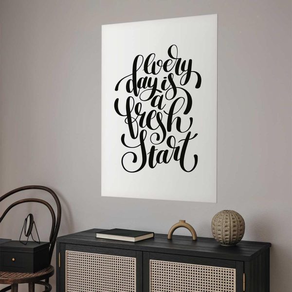 Poster - Every Day a Fresh Start