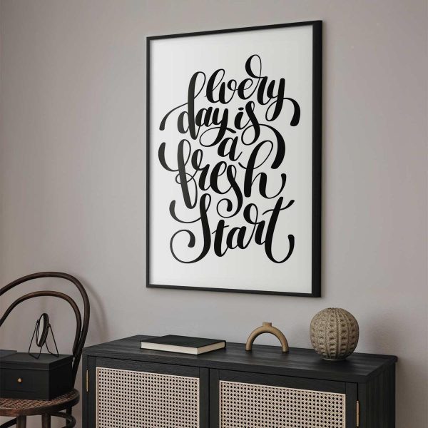 Poster - Every Day a Fresh Start