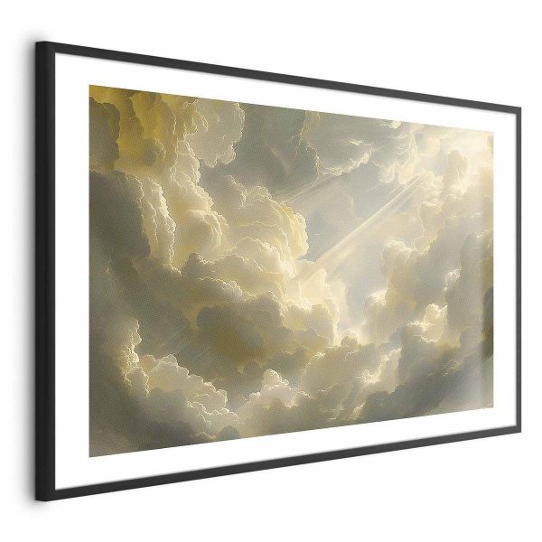 Poster - Fascinating Play of Colors Against the Clouds