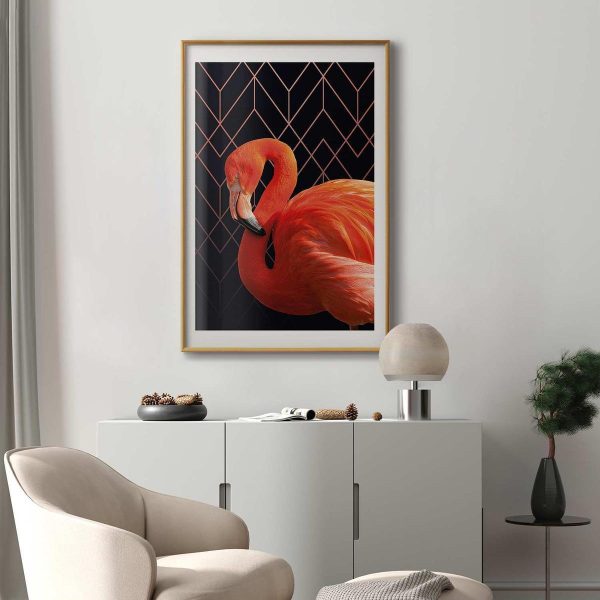 Poster - Flamingo Solo