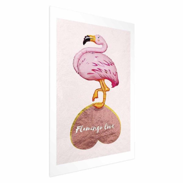Poster - Flamingo in Love