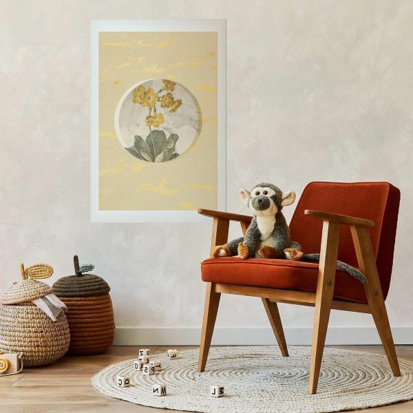 Poster - Flower in a Circle