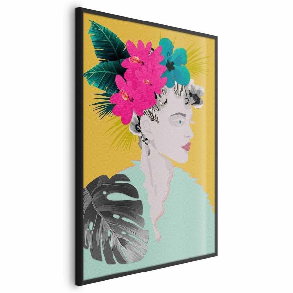Poster - Flowers in the Hair
