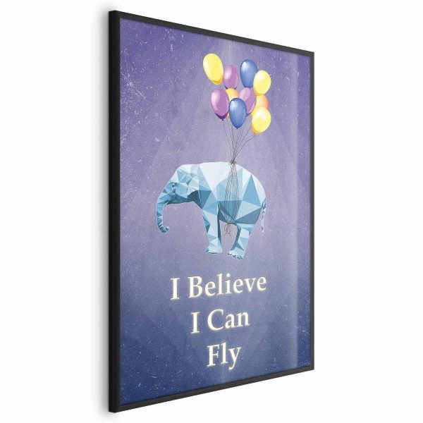 Poster - Flying Elephant