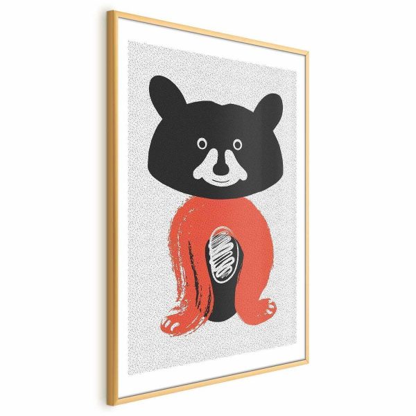 Poster - Friendly Mr Raccoon