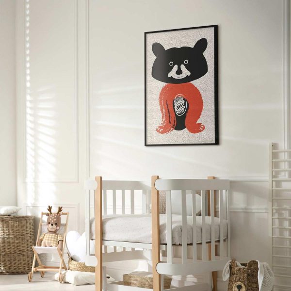 Poster - Friendly Mr Raccoon