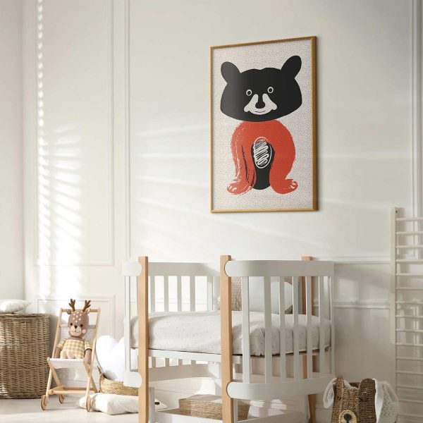 Poster - Friendly Mr Raccoon
