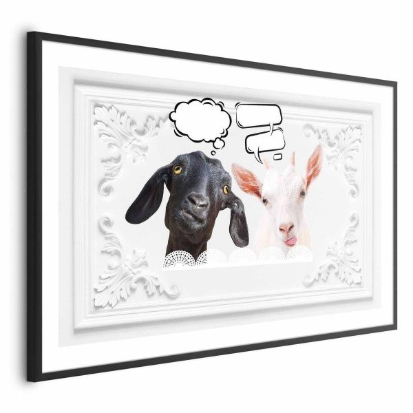 Poster - Funny Goats