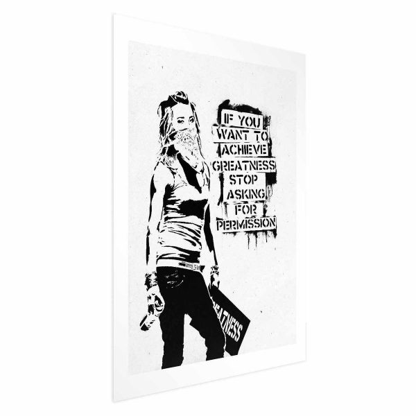 Poster - Girl with Graffiti