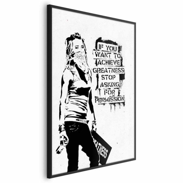 Poster - Girl with Graffiti