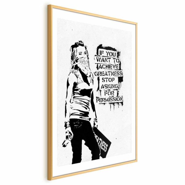 Poster - Girl with Graffiti
