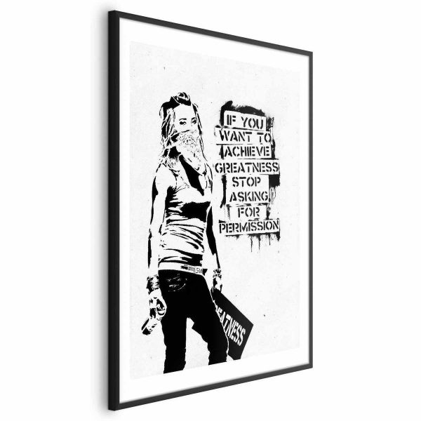 Poster - Girl with Graffiti