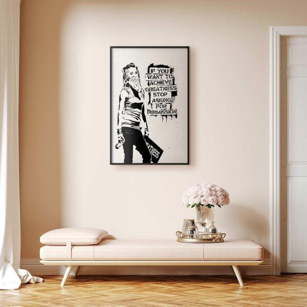 Poster - Girl with Graffiti