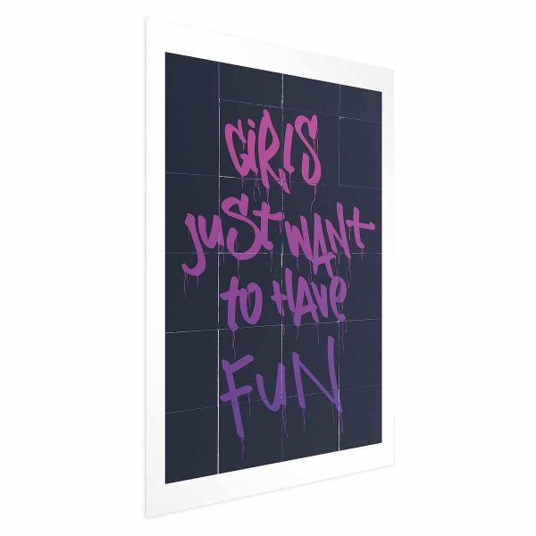 Poster - Girls Just Want to Have Fun