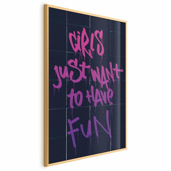Poster - Girls Just Want to Have Fun
