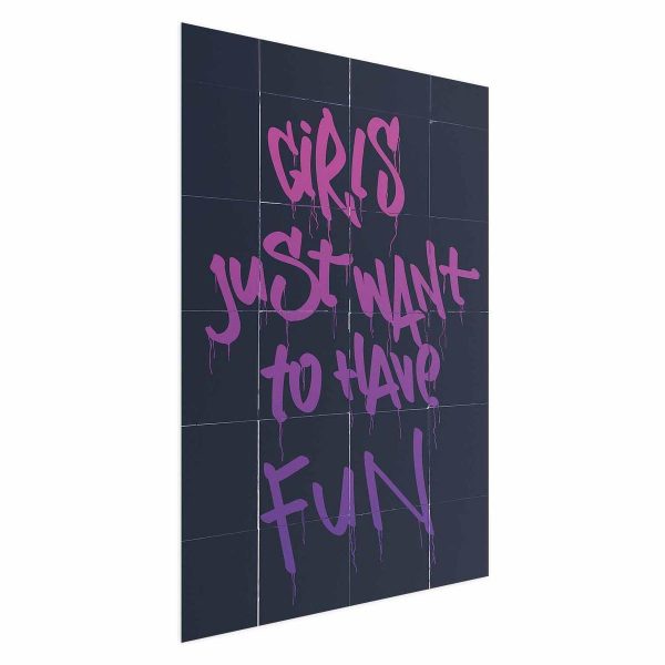 Poster - Girls Just Want to Have Fun