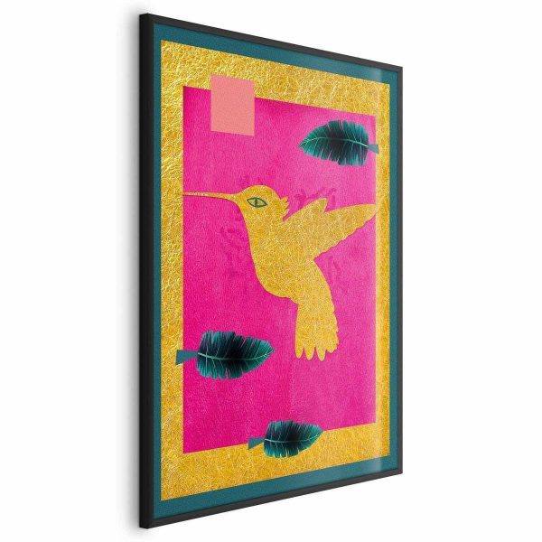 Poster - Golden Hummingbird