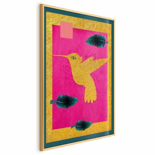 Poster - Golden Hummingbird