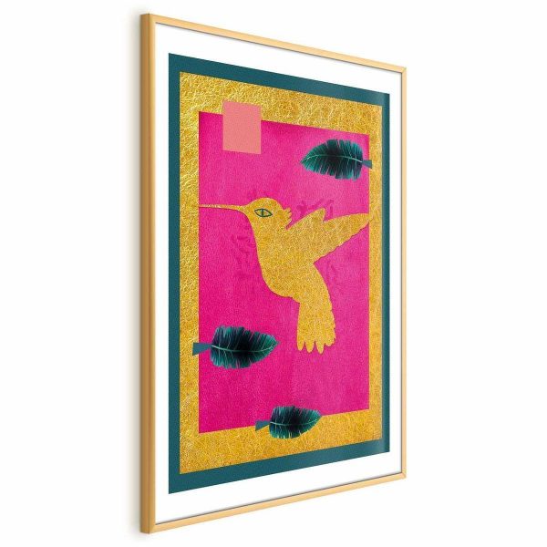 Poster - Golden Hummingbird