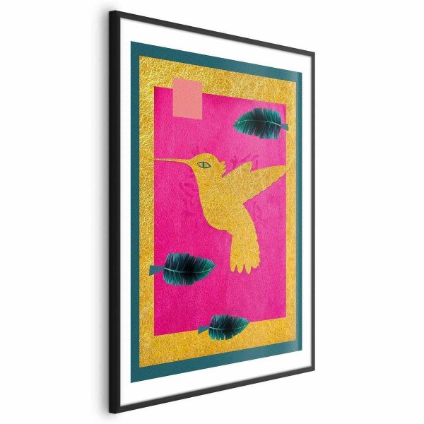 Poster - Golden Hummingbird