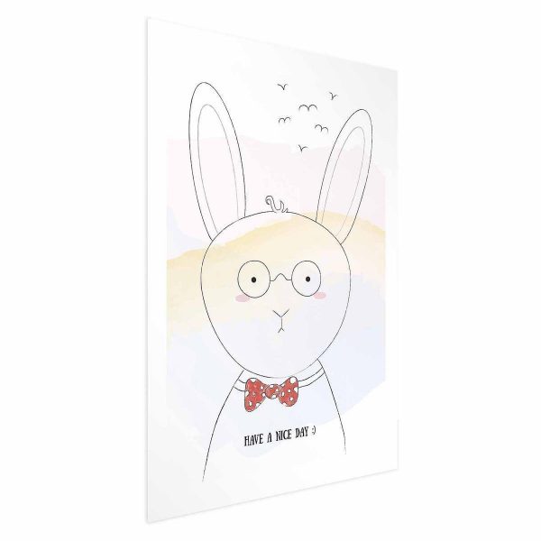 Poster - Greetings from the Rabbit