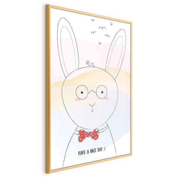 Poster - Greetings from the Rabbit