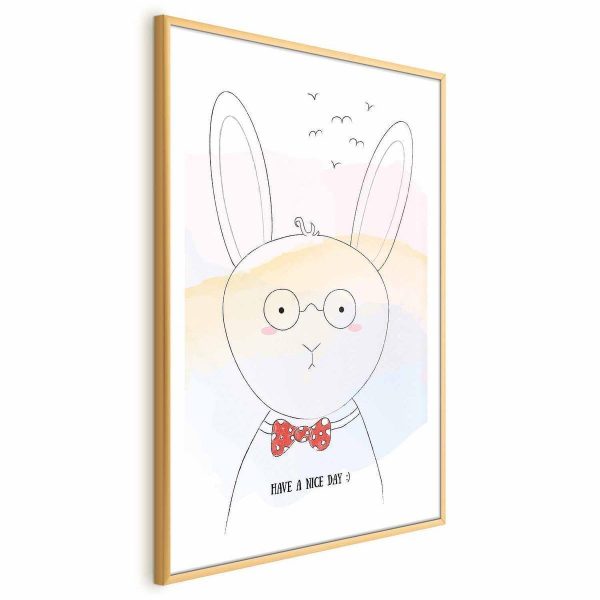 Poster - Greetings from the Rabbit
