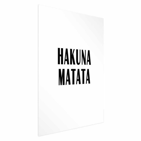 Poster - Hakuna Matata