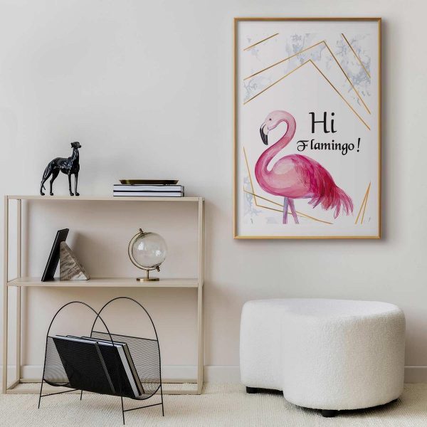 Poster - Hi Flamingo!