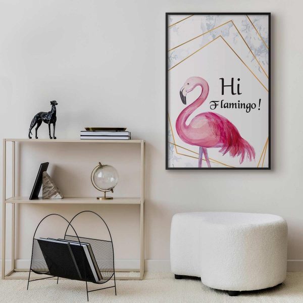 Poster - Hi Flamingo!