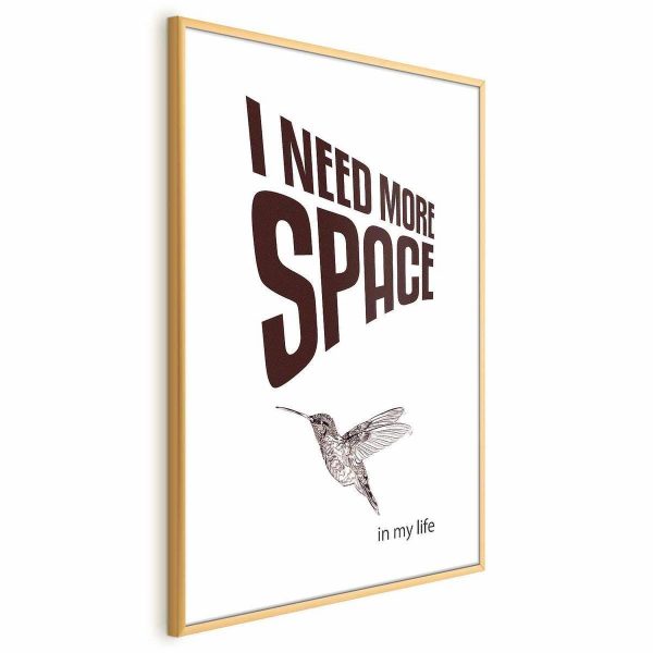 Poster - I Need More Space