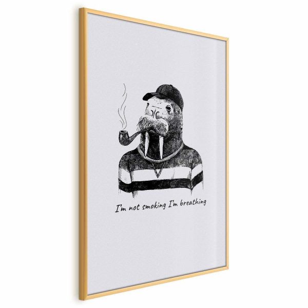 Poster - I'm Not Smoking I'm Breathing